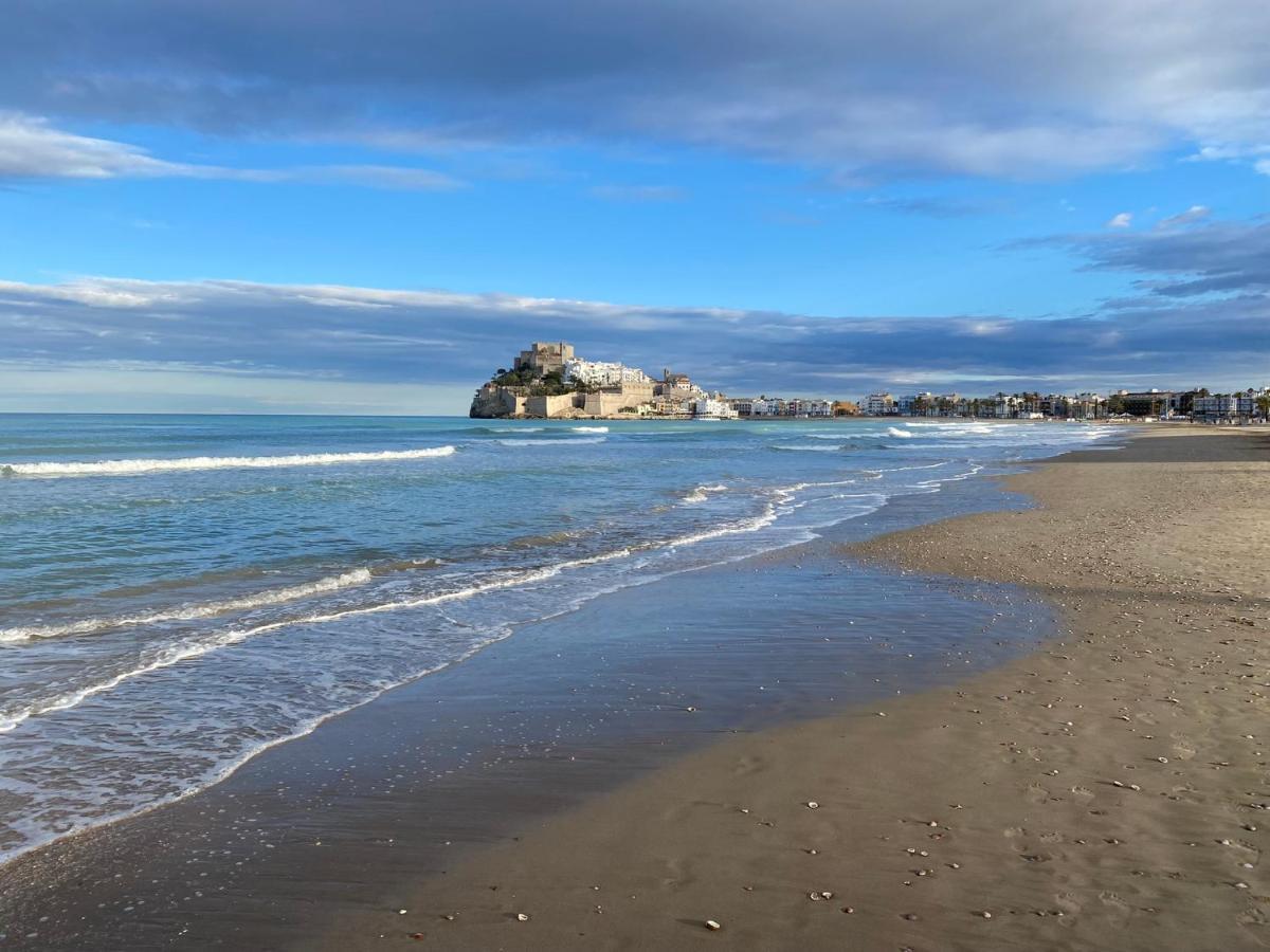 Apartamento Duplex En Primera Linea De Playa Peniscola Luaran gambar